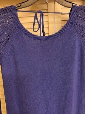 Vintage Y2K ROXY Blue Sweater Dress Sz L